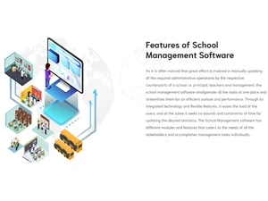 web school manager modules