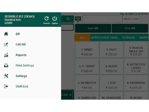 sensible pos software-demo