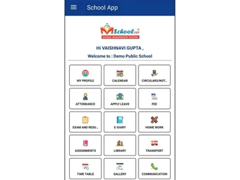 mschool erp dashboard