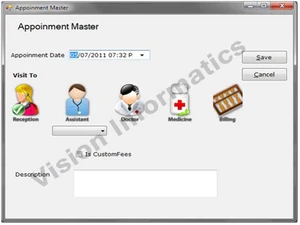 Vision Homoeo Clinic appointment management