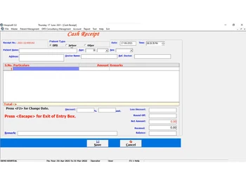 prabhatsoft hms cash receipot