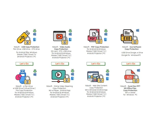 ttdsoft usb copy protection features
