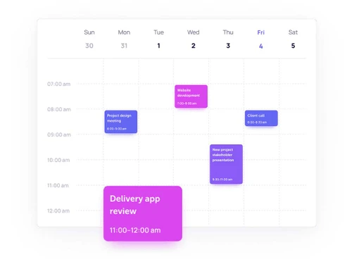 imeetify calendar