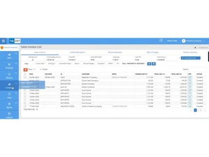 hostbooks sales invoice