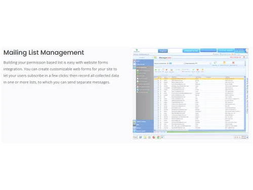morphymail mailing list management