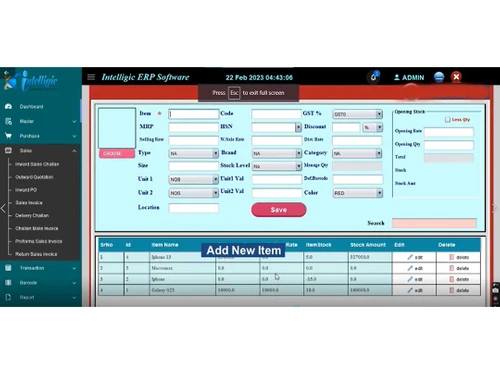 intelligicerp dashboard