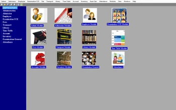 horizon school erp admin screen