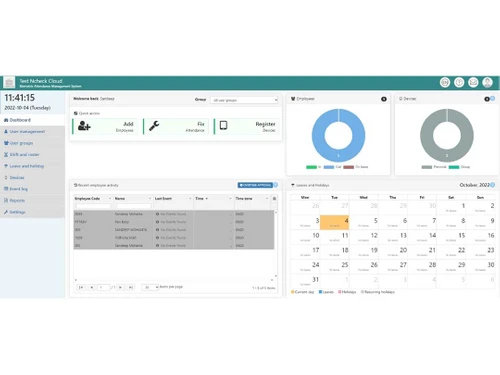 ncheck leave management