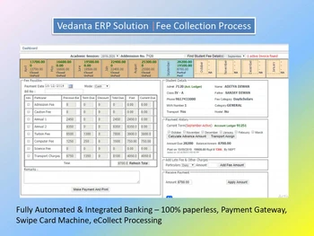 vedantaschoolerp fee