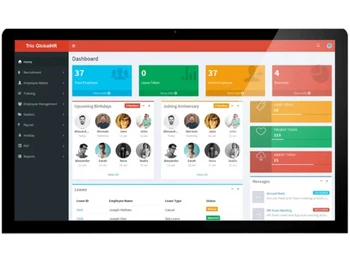 trio-hrms dashboard