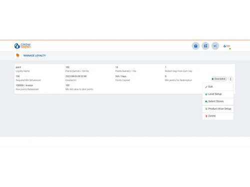 grow aasaan manage loyalty