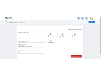 grow aasaan manage whatsapp campaign