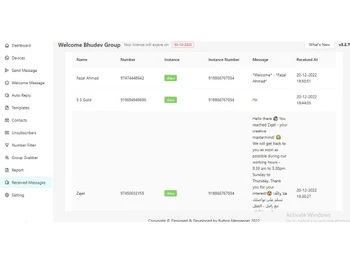 bhudevgroup dashboard