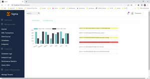 kash tech sigma api live reporting
