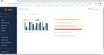 kash tech sigma api live reporting