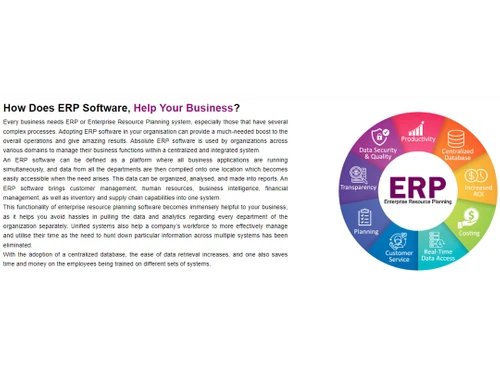 absolute erp helps business