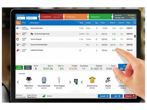 smart retail dashboard