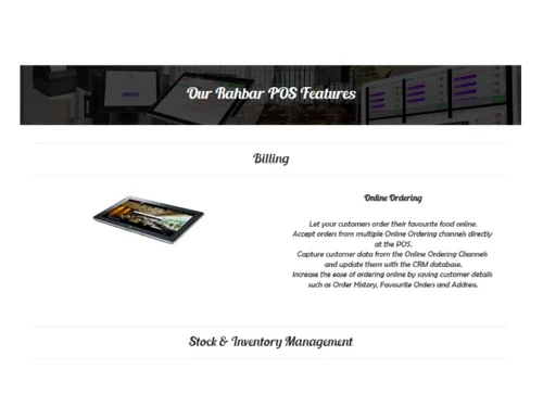 rahbarpos features