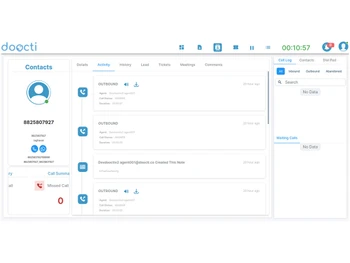 doocti activity dashboard