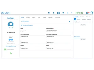 doocti contact details management