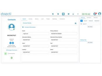 doocti contact details management