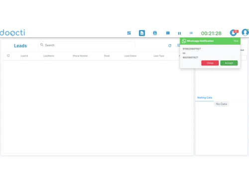 doocti whatsapp notification