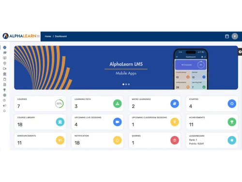 alphalearn lms-homepage
