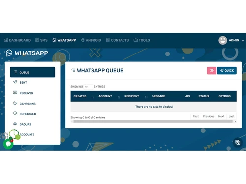 smsbulk whatsapp queue