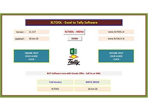 xltool excel to tally