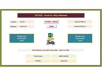 xltool excel to tally