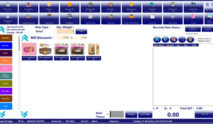 megasoftware pos billing dashboard