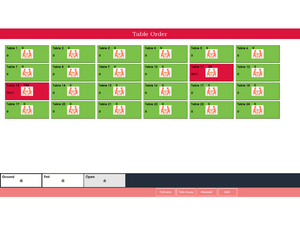 Light POS-tabel configuration