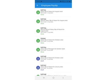 evohr-employees payslip