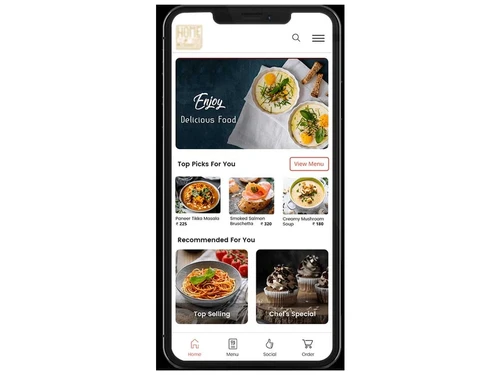 devourin digital menu