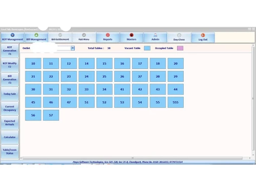 maya hotel software-occupied