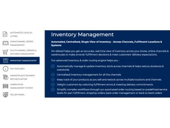 Vin eRetail-Inventory management