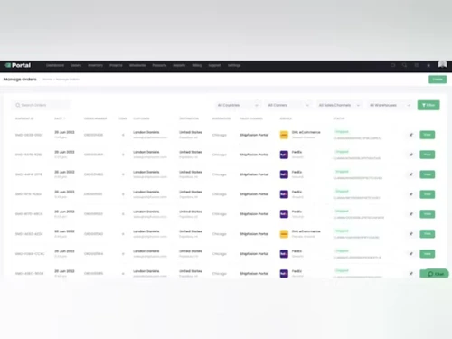 shipfusion dashboard
