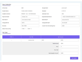 Triz Innovation campus management fee management