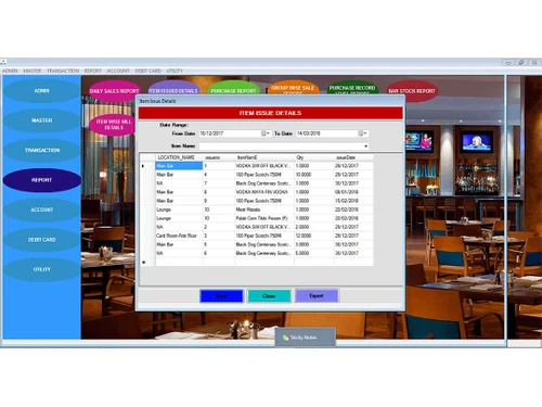 bistro reports