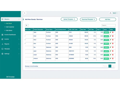 infigrowlabs billing software