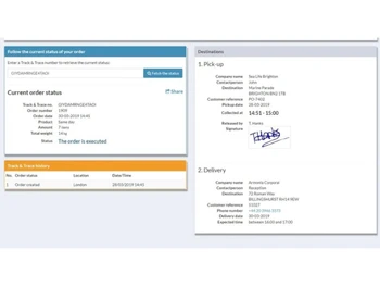 esytrans order status