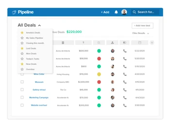 pipelinecrm deals