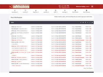 sbcreationcrm follow up