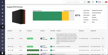 Recovery back up drive