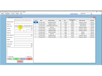 rayan patient registrations