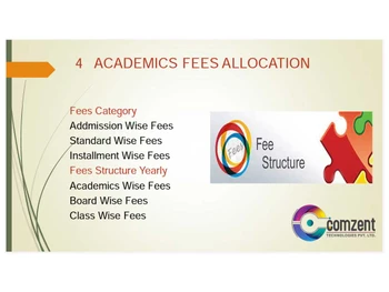 comzent fees structure