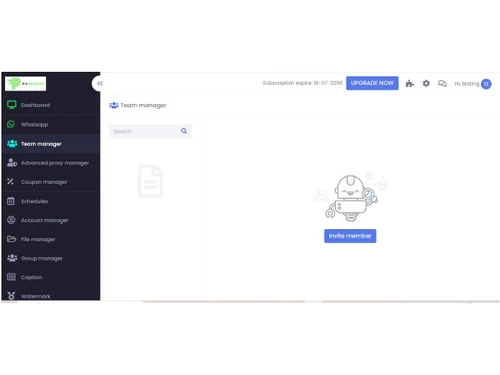 puportweb team manager
