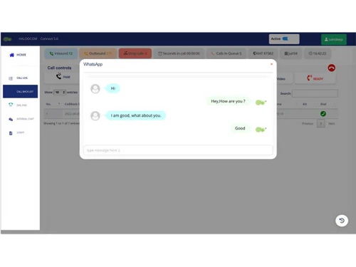 haloocom call-log