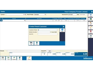 billmaxo sales management