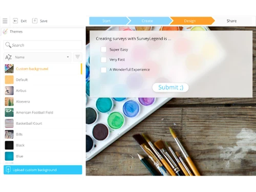 surveylegend software-background